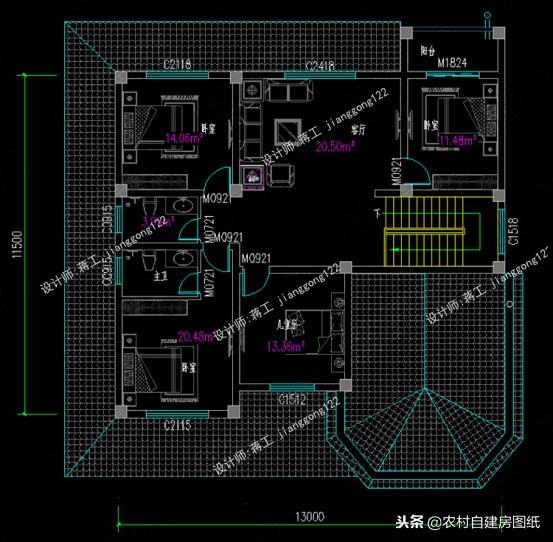 農(nóng)村自建房就是土氣？這2套新式二層小別墅設(shè)計(jì)，一定能顛覆你的觀念！