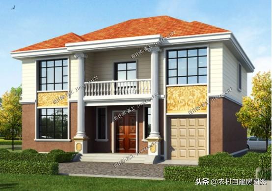 農(nóng)村自建房就是土氣？這2套新式二層小別墅設(shè)計(jì)，一定能顛覆你的觀念！