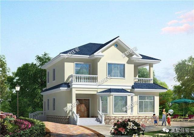 買房不如自建別墅，8套農(nóng)村二層別墅設(shè)計(jì)，戶型方正，精致實(shí)用！