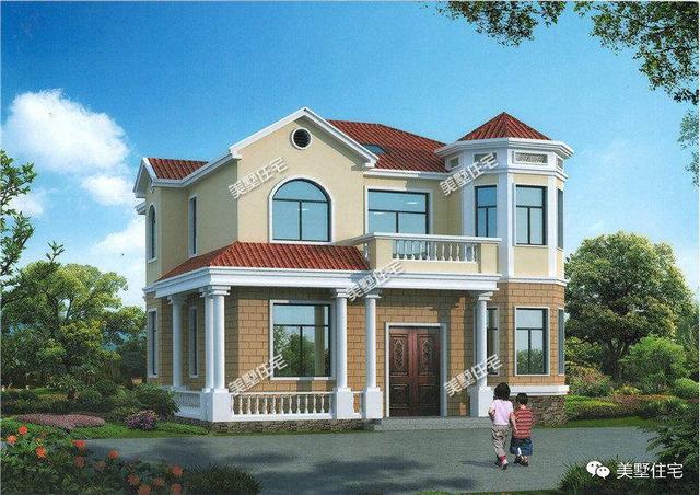 買房不如自建別墅，8套農(nóng)村二層別墅設(shè)計(jì)，戶型方正，精致實(shí)用！