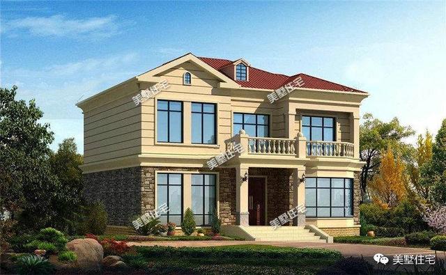 買房不如自建別墅，8套農(nóng)村二層別墅設(shè)計(jì)，戶型方正，精致實(shí)用！