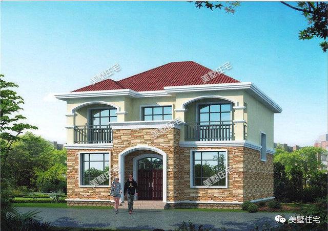 買房不如自建別墅，8套農(nóng)村二層別墅設(shè)計(jì)，戶型方正，精致實(shí)用！