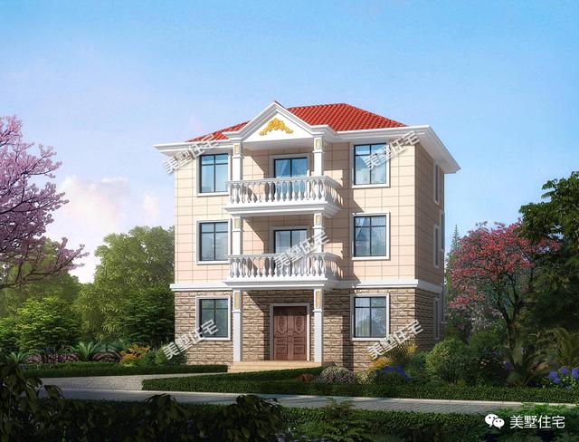 8套農(nóng)村三層別墅設(shè)計(jì)圖紙，簡(jiǎn)單大方、經(jīng)濟(jì)實(shí)用！農(nóng)村人的最愛！