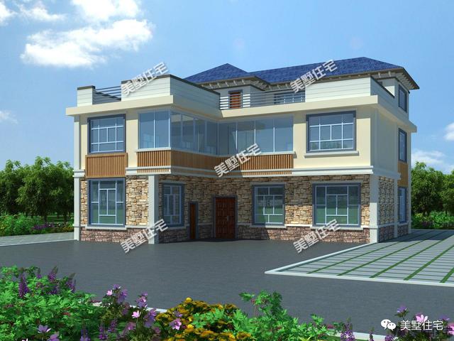 8套農(nóng)村三層別墅設(shè)計(jì)圖紙，簡(jiǎn)單大方、經(jīng)濟(jì)實(shí)用！農(nóng)村人的最愛！