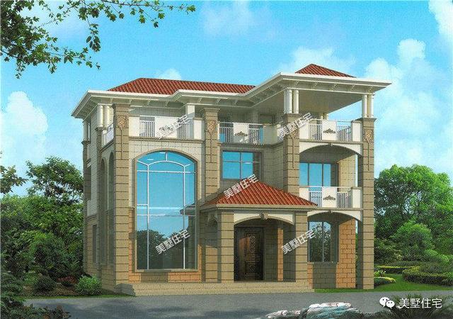 12×10米歐式別墅設(shè)計(jì)，一套二層、兩套三層，這樣的設(shè)計(jì)50年不過(guò)時(shí)