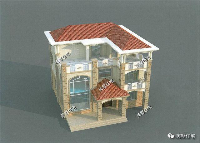 12×10米歐式別墅設(shè)計(jì)，一套二層、兩套三層，這樣的設(shè)計(jì)50年不過(guò)時(shí)