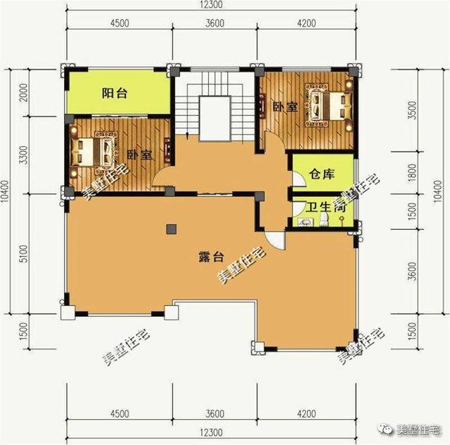 12×10米歐式別墅設(shè)計(jì)，一套二層、兩套三層，這樣的設(shè)計(jì)50年不過(guò)時(shí)