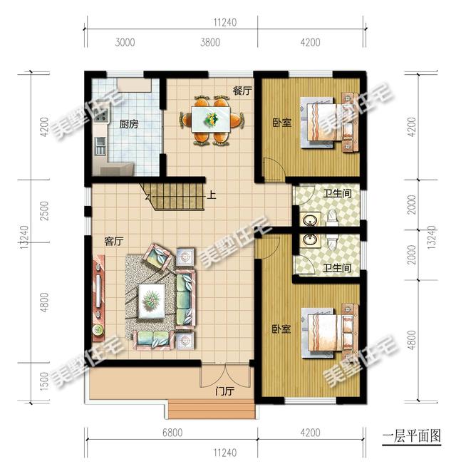 現(xiàn)代簡約型三層別墅設(shè)計，8臥6衛(wèi)帶露臺，經(jīng)濟實用人人夸！