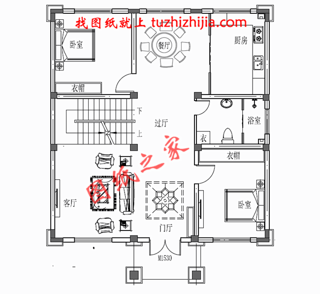 新農(nóng)村二層半別墅設(shè)計(jì)圖，村里人看了都說(shuō)好！