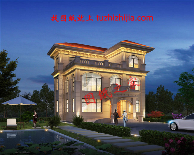 新農(nóng)村二層半別墅設(shè)計(jì)圖，村里人看了都說(shuō)好！