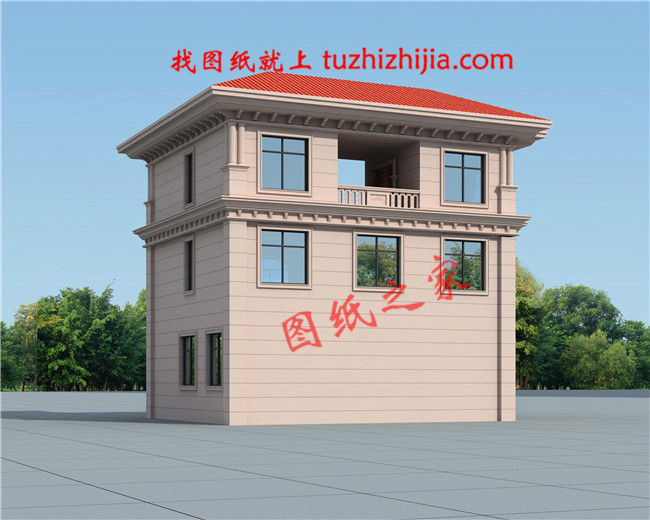 新農(nóng)村二層半別墅設(shè)計(jì)圖，村里人看了都說(shuō)好！