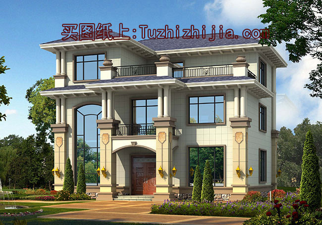 新農(nóng)村二層半別墅設(shè)計(jì)圖，村里人看了都說(shuō)好！