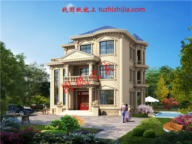 新農(nóng)村二層半別墅設(shè)計(jì)圖，村里人看了都說(shuō)好！