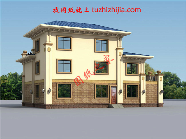 新農(nóng)村二層半別墅設(shè)計(jì)圖，村里人看了都說(shuō)好！