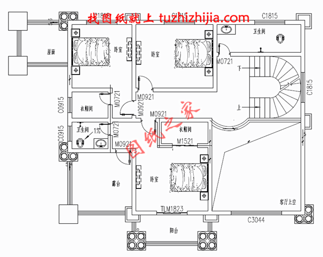 新農(nóng)村二層半別墅設(shè)計(jì)圖，村里人看了都說(shuō)好！