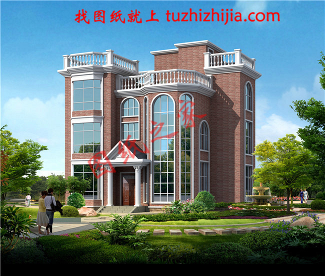 農(nóng)村20萬(wàn)三層別墅圖片，小戶型別墅也能這么大氣漂亮！