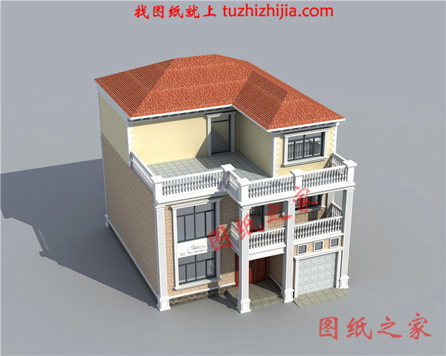 農(nóng)村20萬(wàn)三層別墅圖片，小戶型別墅也能這么大氣漂亮！