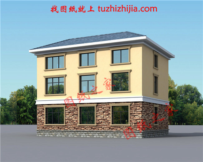 農(nóng)村20萬(wàn)三層別墅圖片，小戶型別墅也能這么大氣漂亮！