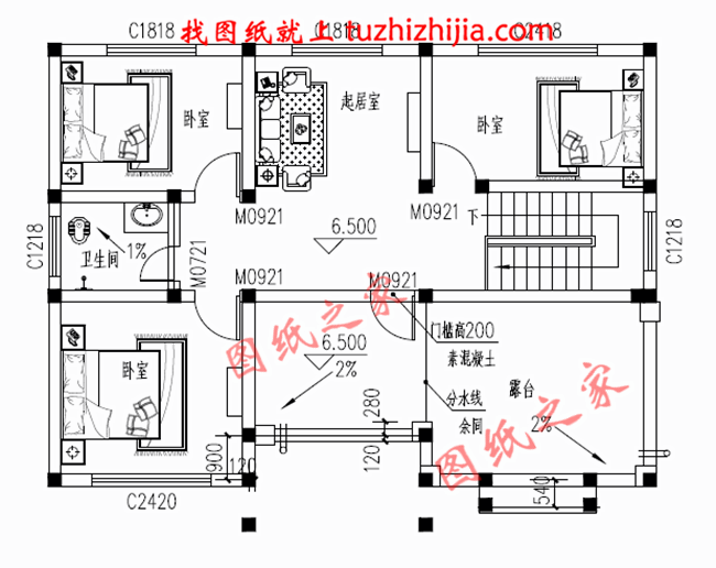 農(nóng)村20萬(wàn)三層別墅圖片，小戶型別墅也能這么大氣漂亮！