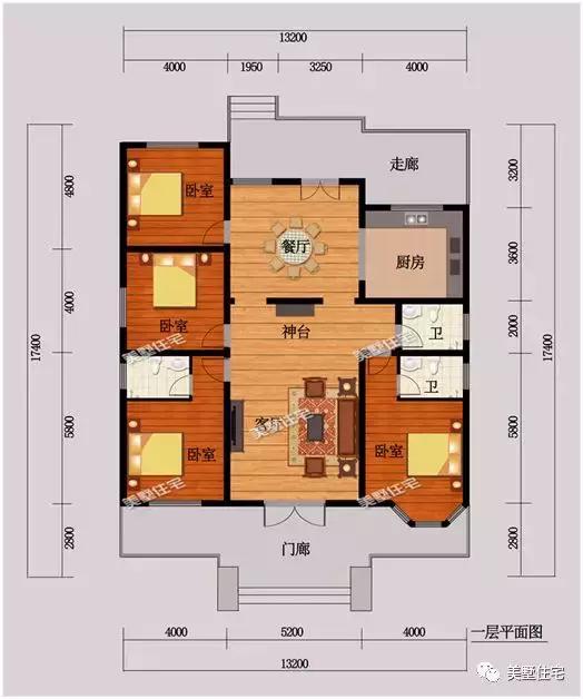 一層經(jīng)典實用別墅設(shè)計圖，最低15萬建造，人人見了都喜歡。