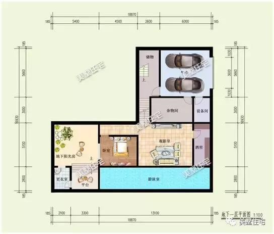 一層經(jīng)典實用別墅設(shè)計圖，最低15萬建造，人人見了都喜歡。