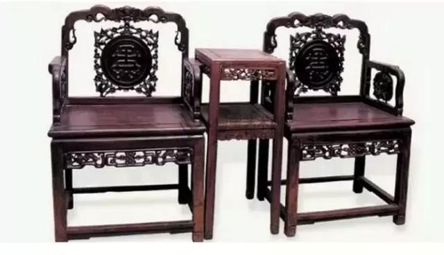 中國古代家具上的圖紋有寓意