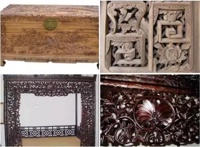 中國古代家具上的圖紋有寓意