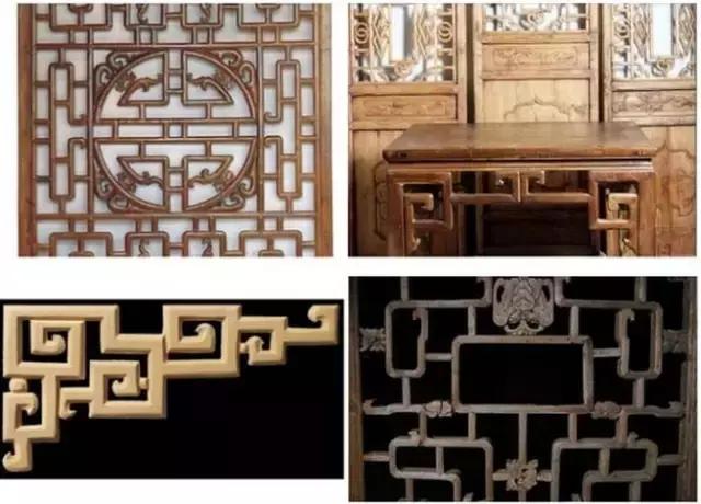 中國古代家具上的圖紋有寓意