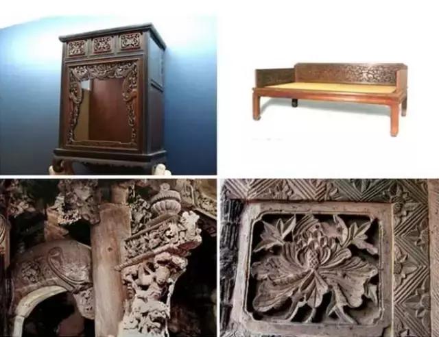 中國古代家具上的圖紋有寓意