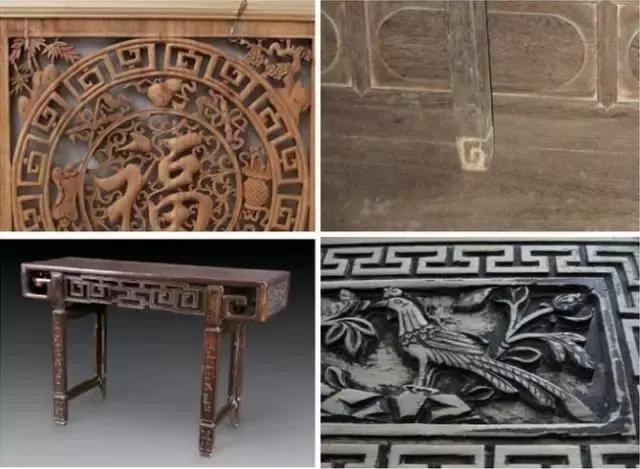 中國古代家具上的圖紋有寓意