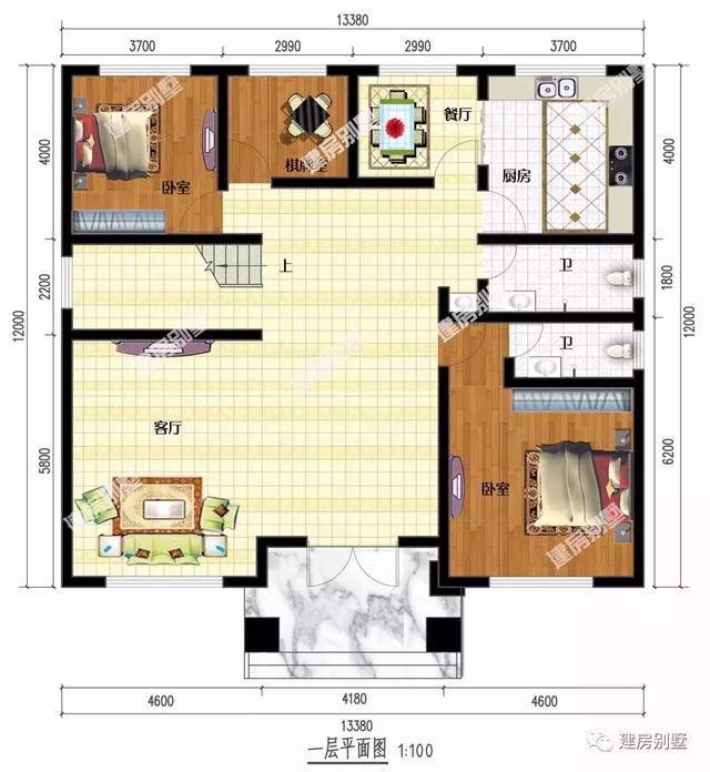 兩棟復(fù)式歐式風(fēng)格三層別墅，第一款帶旋轉(zhuǎn)樓梯，很大氣。