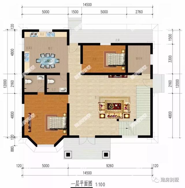 兩款歐式農(nóng)村樓房設(shè)計(jì)圖，建房首選，第一棟將文藝和大氣完美的融合。