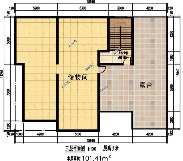 農(nóng)村三層精美別墅，外觀美，造價也經(jīng)濟，60年不過時！