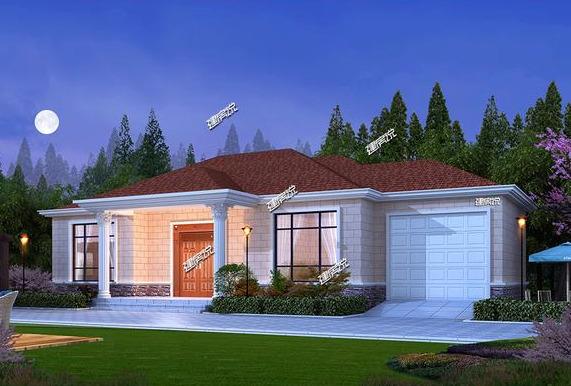 給父母蓋棟一層小院別墅，20萬(wàn)就能享受花園小洋房生活。