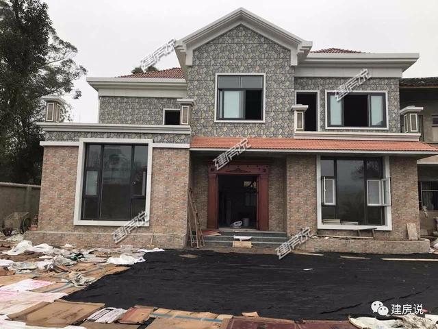 二層農(nóng)村田園別墅設計圖，花20萬就能享受大自然的靜謐。