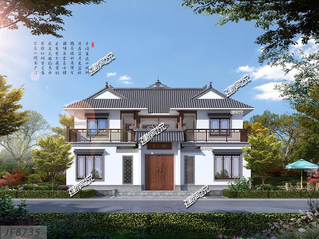 三套好看的四合院別墅設(shè)計(jì)圖，能夠擁有一棟過美好生活，也就滿足了。