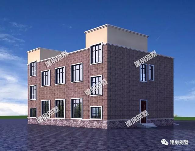 二層酒店式住宅設計圖，適合開農(nóng)家樂，日子過得紅紅火火。