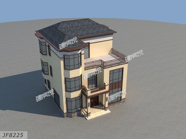 三層新中式別墅設(shè)計(jì)圖，漂亮戶(hù)型，細(xì)節(jié)之處卻透露著設(shè)計(jì)的美感！