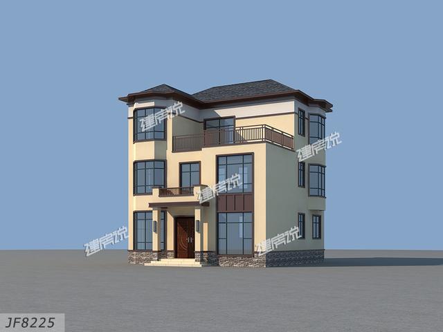 三層新中式別墅設(shè)計(jì)圖，漂亮戶(hù)型，細(xì)節(jié)之處卻透露著設(shè)計(jì)的美感！