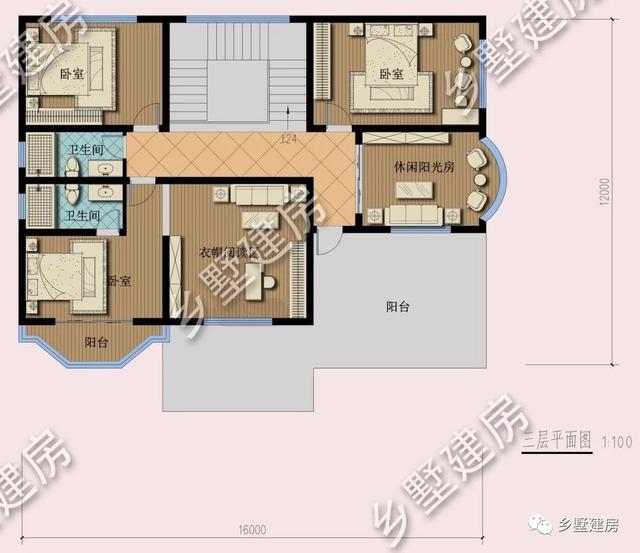二層歐式樓房設(shè)計圖，奢華的外觀和精致的布局，你確定要錯過嗎？