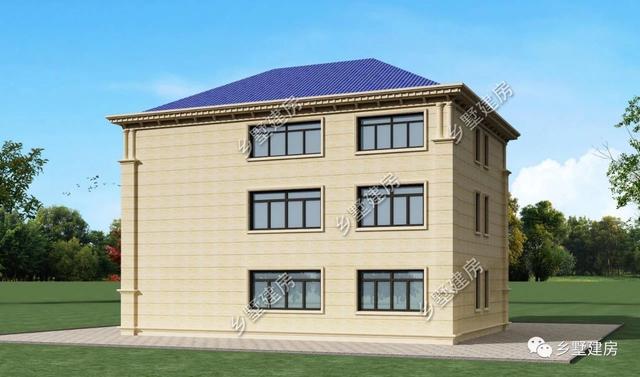 二層歐式樓房設(shè)計圖，奢華的外觀和精致的布局，你確定要錯過嗎？