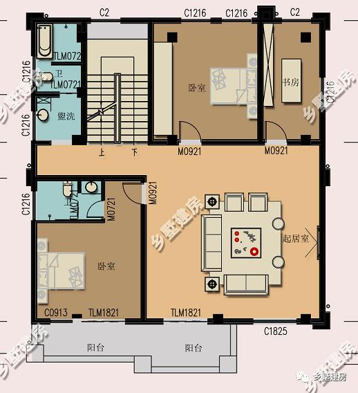 帶超大車庫和挑空客廳的四層別墅設計圖，別墅精致更實用，不比城里的別墅差
