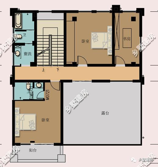 帶超大車庫和挑空客廳的四層別墅設計圖，別墅精致更實用，不比城里的別墅差