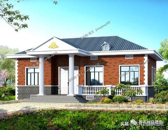 5棟建房尺寸小的一層自建房，設計合理，實用經(jīng)濟，養(yǎng)老最合適不過了！