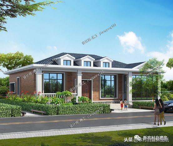 5棟建房尺寸小的一層自建房，設計合理，實用經(jīng)濟，養(yǎng)老最合適不過了！