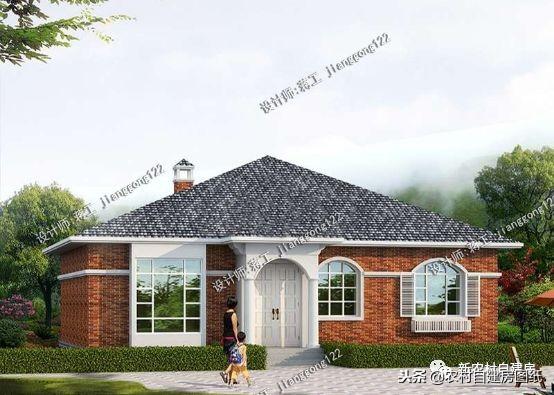 5棟建房尺寸小的一層自建房，設計合理，實用經(jīng)濟，養(yǎng)老最合適不過了！