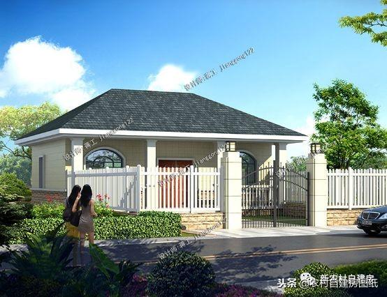 5棟建房尺寸小的一層自建房，設計合理，實用經(jīng)濟，養(yǎng)老最合適不過了！