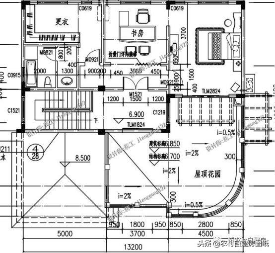 歐式三層小別墅設(shè)計圖，精美別墅，物超所值，返鄉(xiāng)建房的建房首選