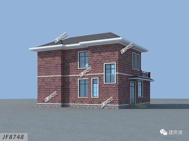 經(jīng)濟實用的二層小樓設計圖，30萬在農(nóng)村蓋起，不要錯過這個好戶型了