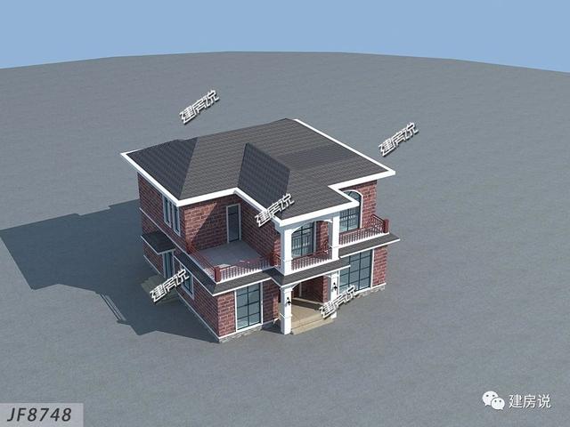 經(jīng)濟實用的二層小樓設計圖，30萬在農(nóng)村蓋起，不要錯過這個好戶型了